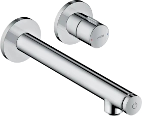 Hansgrohe Axor Uno Unterputz für Wandmontage Select mit Auslauf 221mm chrom