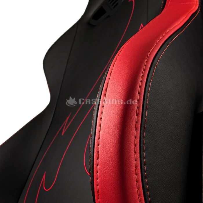 Nitro Concepts S300 EX Stealth Inferno Red Bürostuhl, schwarz/rot