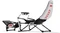 Playseat Challenge DD - F1 Edition, schwarz/weiß Vorschaubild