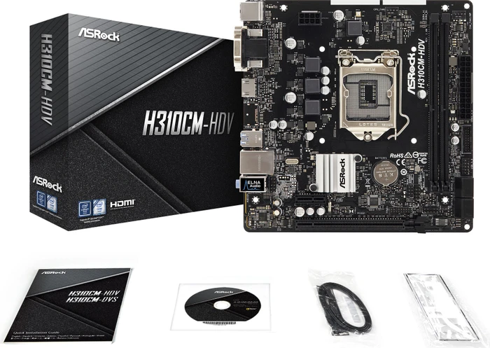 ASRock H310CM-HDV (Intel 1151 v2)