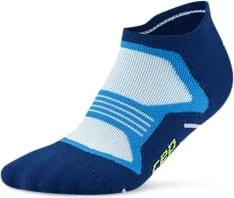 CEP Core Run Cushion No Show Laufsocken blau