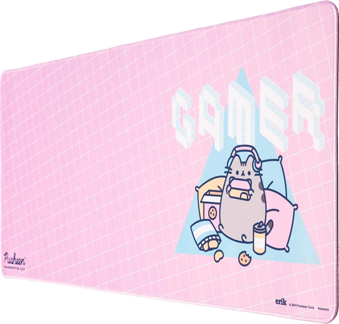 Grupo Erik Editores Pusheen XL, 800x350mm, Motiv rosa/weiß