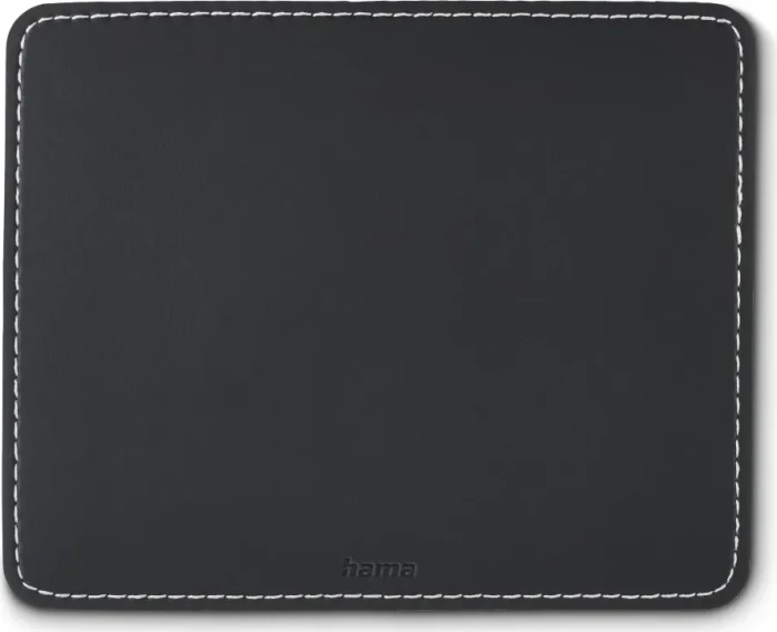 Hama Mauspad "Lederoptik", 220x180mm, schwarz