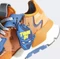adidas Ninja Nite Jogger amber tint/orange/trace royal (Junior) Vorschaubild