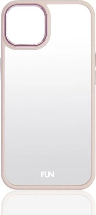 Peter Jäckel Fun Camera Protect Cover Clear für Apple iPhone 15 pink