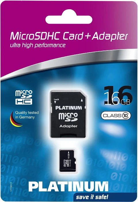 BestMedia Platinum R20 16GB Kit, Class 10