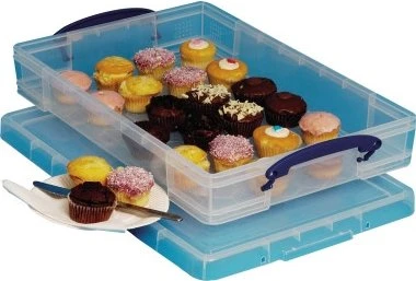 Really Useful Box Aufbewahrungsbox, 10l, transparent