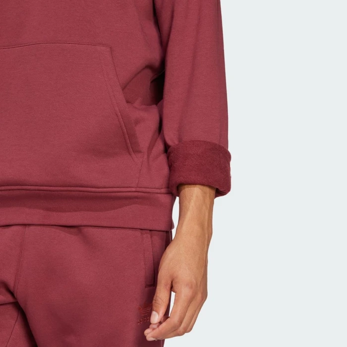 adidas Trefoil Essentials Hoodie shadow red (Herren)