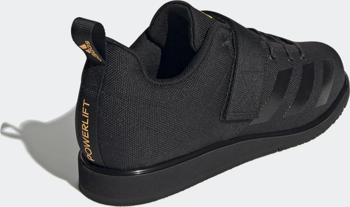 adidas Powerlift 4 core black/solar gold (Herren)
