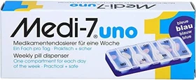 Hans-H. Hasbargen Medi 7 uno Medikamentendosierer blau, 1 Stück