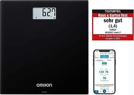 OMRON HN-300T2-EBK Intelli IT - schwarz Image