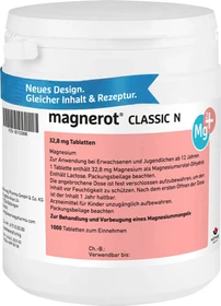 Magnerot Classic N Tabletten, 1000 Stück