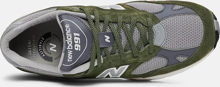 New Balance 991 Made in UK green/grey/tan (Herren)