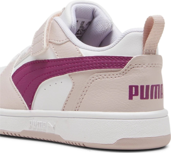 Puma Rebound V6 Lo mauve mist/magenta gleam/puma white (Junior)