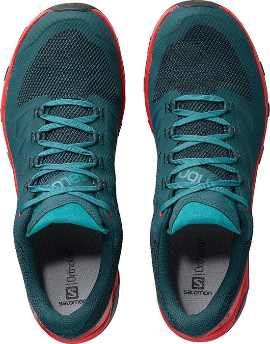 Salomon OUTline GTX reflecting pond/high risk red/deep lake (Herren)