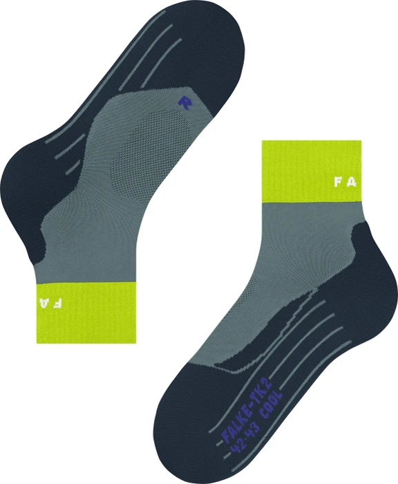 Falke TK2 Explore Cool Short Wandersocken steel grey (Herren)