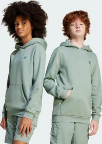 adidas Kids Hoodie silver green (Junior)