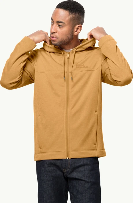 Jack Wolfskin Waldsee Hooded Jacke honey yellow (Herren)