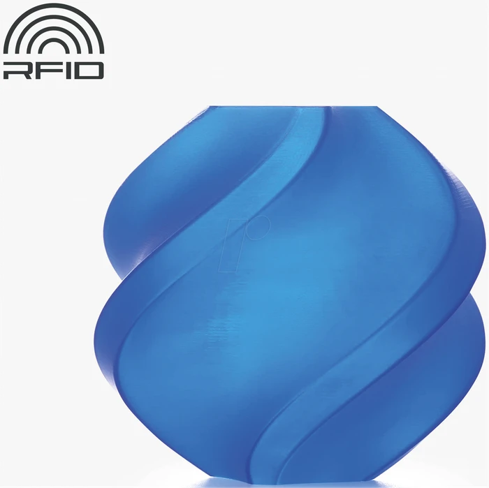 Bambu Lab PLA Translucent, blau, Spule, 1.75mm, 1.00kg