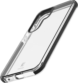 Cellularline Tetra Force Strong Guard für Samsung Galaxy S24 schwarz/transparent
