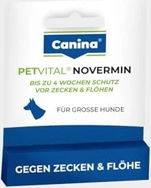 Canina Petvital Novermin flüssig für Hunde ab 15kg, 4ml