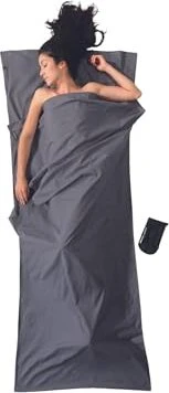 Cocoon TravelSheet Baumwolle Hüttenschlafsack elephant grey