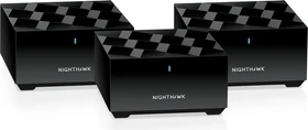 Netgear Nighthawk Mesh Wi-Fi 6 System MK63, AX1800, Router und 2x Repeater Set, 3er-Bundle (MK63-100PES / MK63-100UKS)