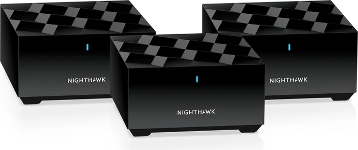 Netgear Nighthawk Mesh Wi-Fi 6 System MK63, AX1800, Router und 2x Repeater Set, 3er-Bundle