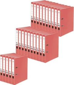 Falken Recycolor Ordner 2-Ring, 50mm, A4, rot, 25er-Pack