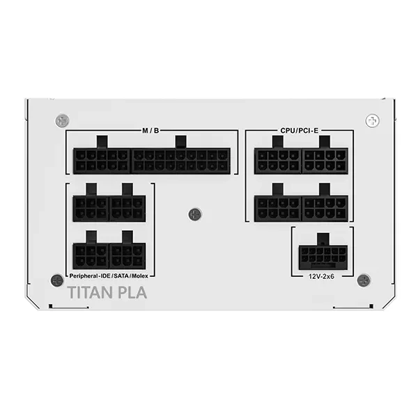 Montech Titan PLA White 750W, ATX 3.1