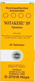 Notakehl D5 Tabletten, 20 Stück