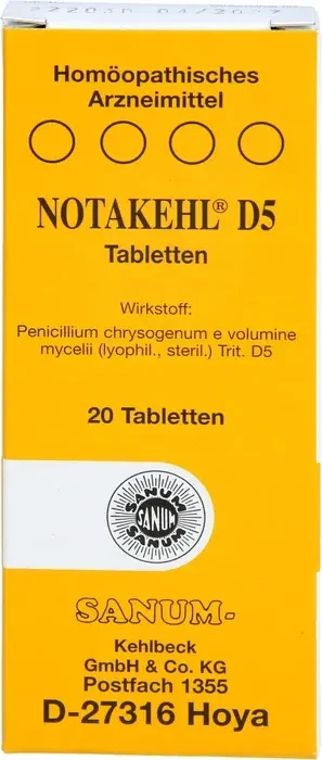 Notakehl D5 Tabletten, 20 Stück