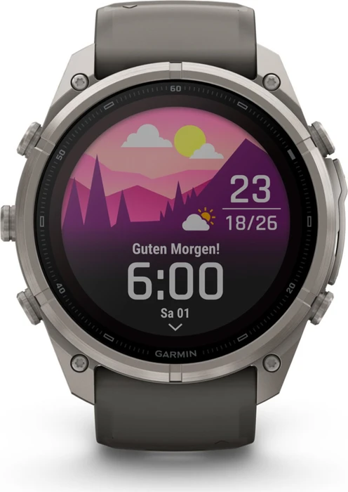Garmin Fenix 9 Pro Solar 51mm titanium/pebble grey