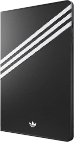 Samsung GP-FBX810 adidas Originals 3-stripes Booklet Cover für Galaxy Tab S9+ / S9 FE+ / S10+, Black (GP-FBX810TLABW)