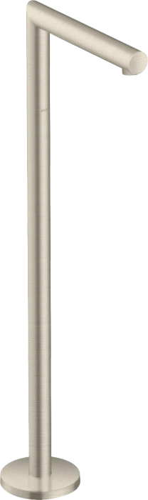 Hansgrohe AXOR Uno Wanneneinlauf gerade bodenstehend brushed nickel