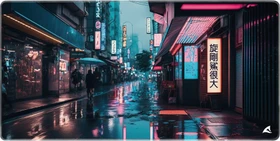 Sharkoon Skiller SGP40 D5, Mouse Mat, 1000x500mm, Streets of Tokyo by Night