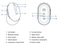 Dell Mobile Pro Wireless Mouse MS5120W schwarz, USB/Bluetooth Vorschaubild
