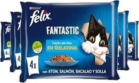 Purina Felix So gut wie es aussieht mit Lachs in Gelee, 85g