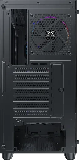 Xigmatek Gaming G Pro, schwarz, Glasfenster