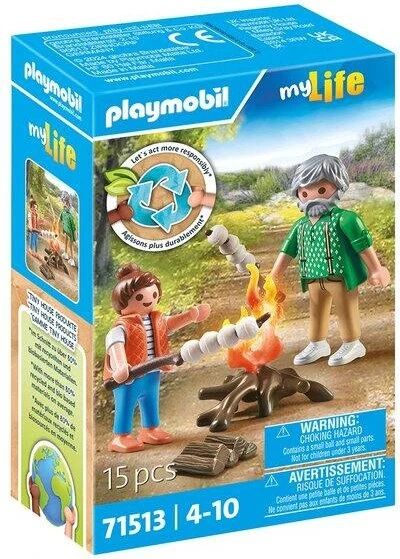 playmobil City Life Lagerfeuer mit Marshmallows