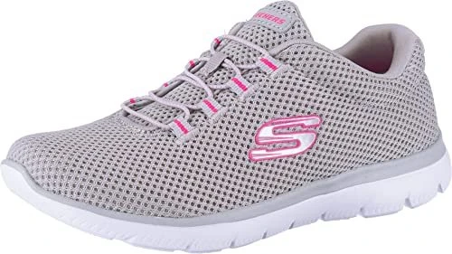 Skechers Summits grey/hot pink (Damen)