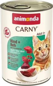 animonda Carny Adult Rind und Reh mit Preiselbeeren, 9.60kg (24x 400g)
