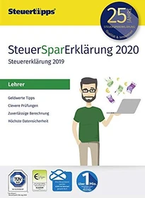 Akademische Arbeitsgemeinschaft SteuerSparErklärung für Lehrer 2020, ESD (deutsch) (PC)