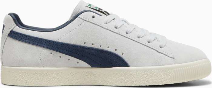 Puma Clyde OG silver mist/frosted ivory/club navy