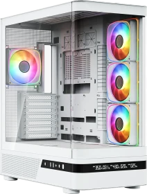 Modecom Volcano AQ200 ARGB White, Glasfenster (MC-A-AQ200-4FA-W)