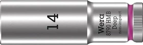 Wera 8790 HMB Deep Außensechskant Steckschlüssel 3/8", 14x64mm
