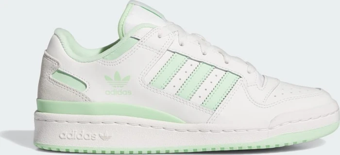 adidas Forum Low CL cloud white/semi green spark (Damen)