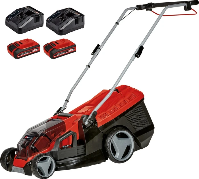 Einhell GE-CM 36/350 Li M Kit Akku-Rasenmäher inkl. 2 Akkus 3.0Ah