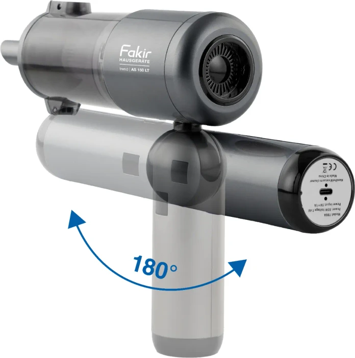Fakir AS 150 LT Akku-Handstaubsauger grau/schwarz