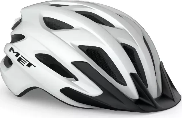 MET Crossover MIPS Helm white/matt